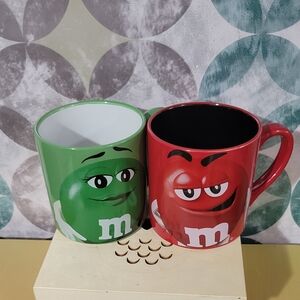 Set Of 2 M&M Mugs